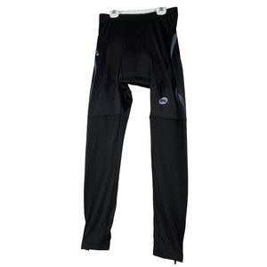 NEW Sponeed Padded Cycling Biking Leggings Pants‎ Size Large With Ankle Zips